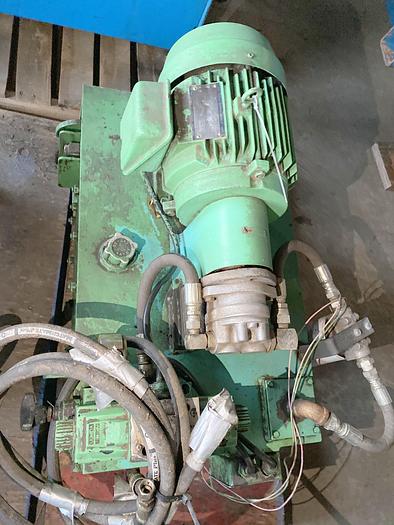 Used 5 HP Hydraulic Pump & tank