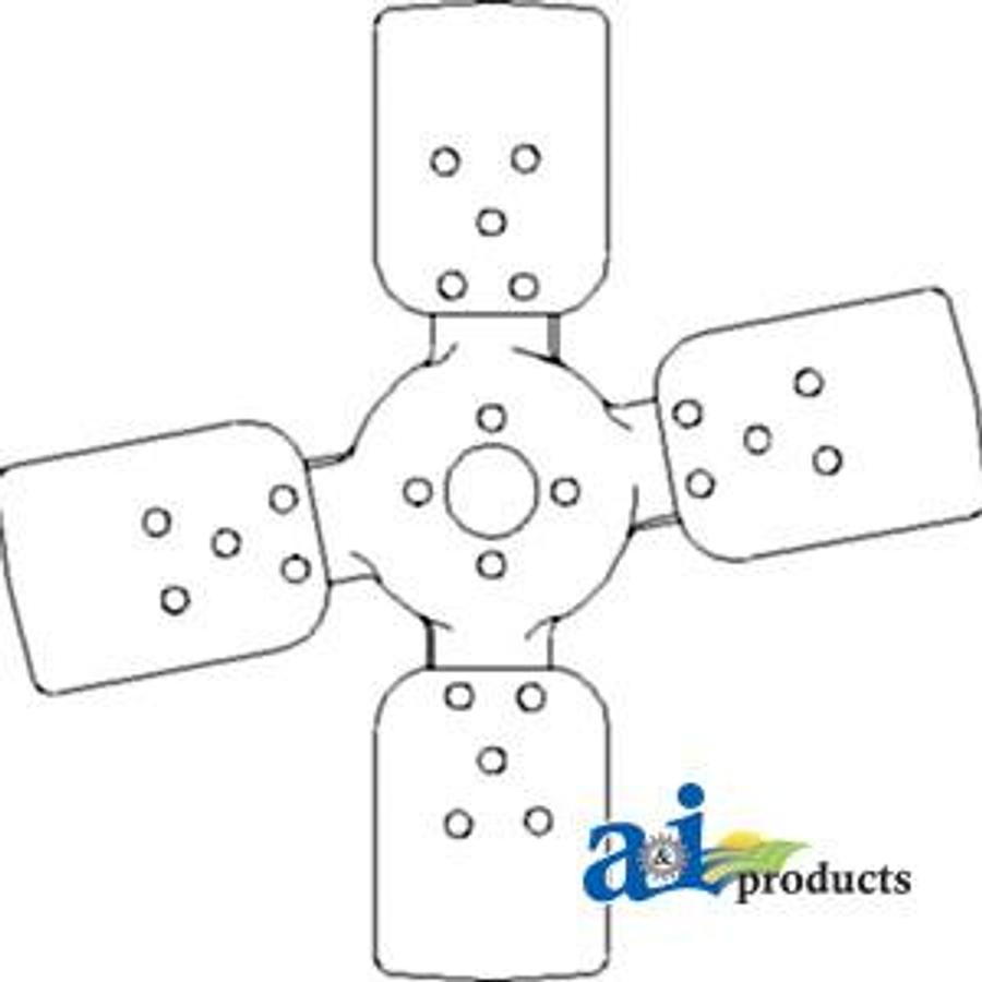 Fan, 4 Blade