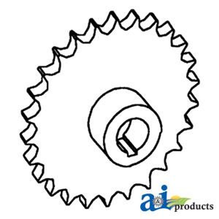Sprocket, Grain Tank Unloader Drive