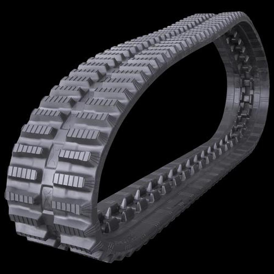 Yanmar B 08 (37 Link) 180mm Wide Multi-Bar Rubber Track 180x72x37