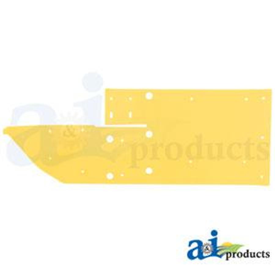 Plate, Skid; LH, Poly, Raised