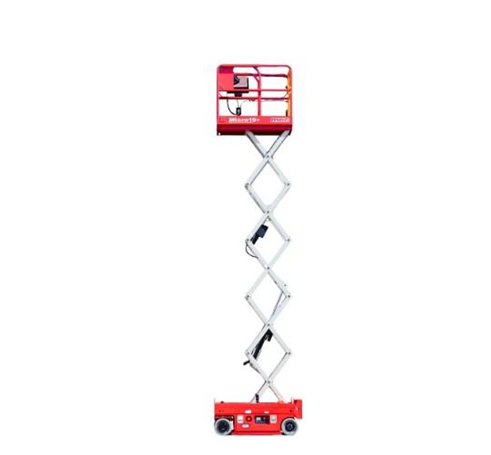 Used Electric Scissor Lift, 19' Micro