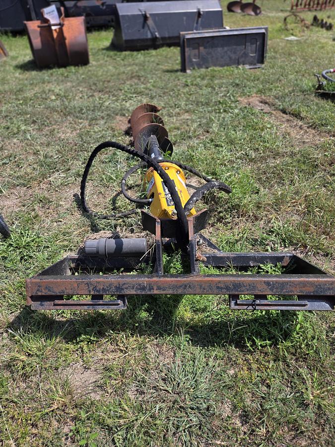 Used Skid Pro HD Planetary Auger Drive w/Rockbit