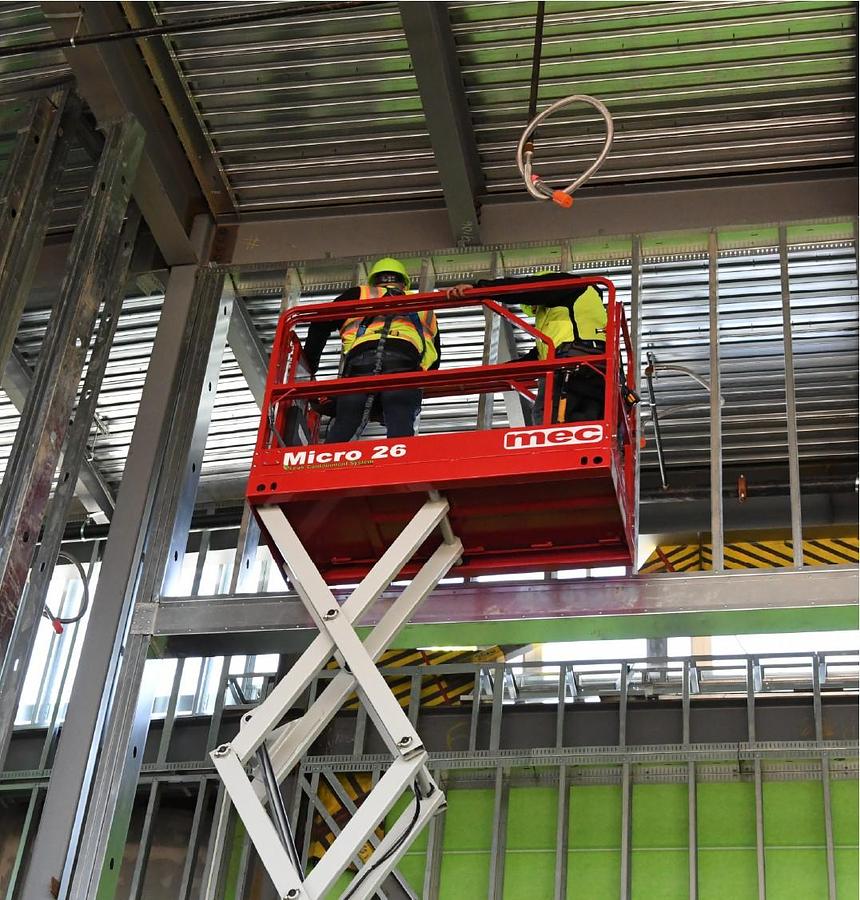 Used Electric Scissor Lift, 26' Micro