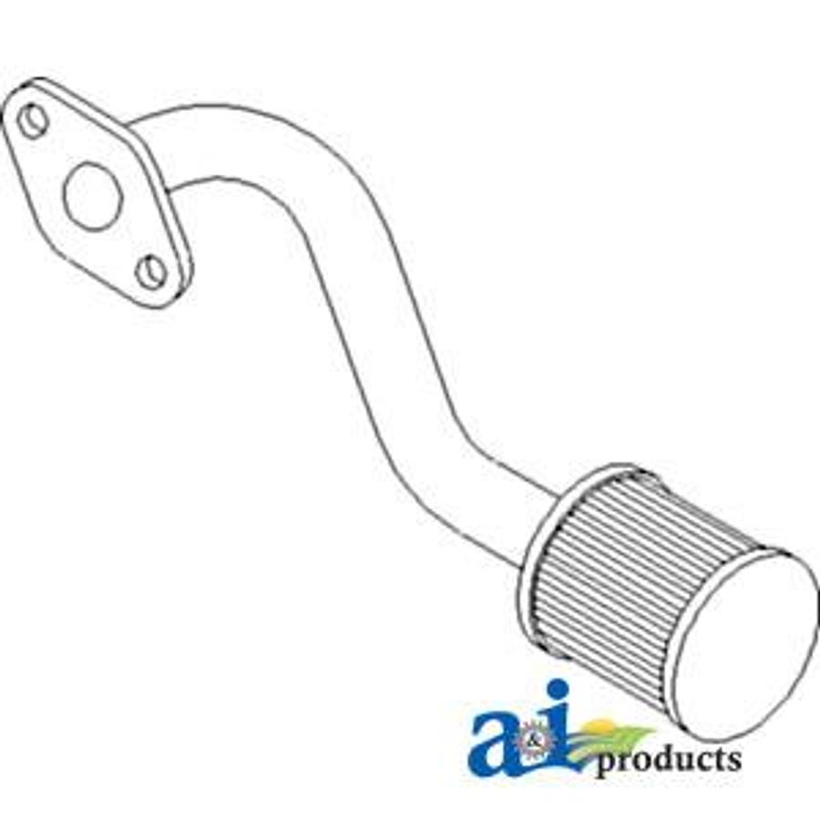 Filter & Pipe Assembly, Hydraulic Intake