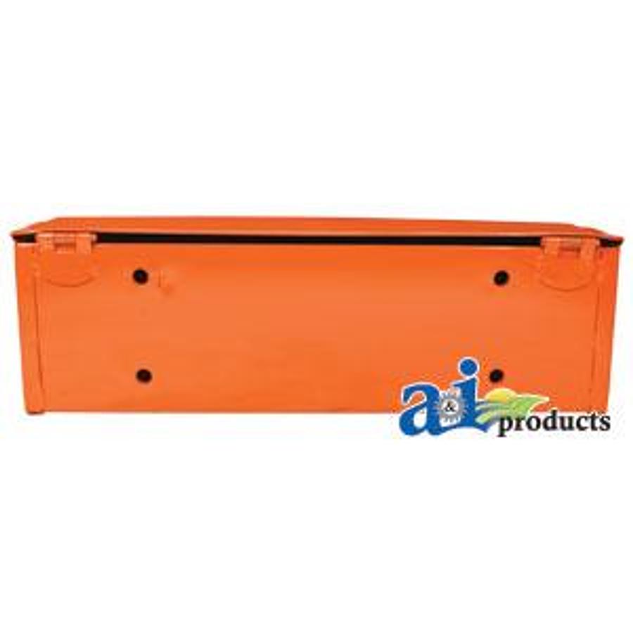 Tool Box, Orange Metal