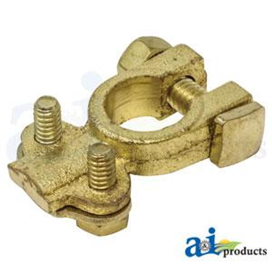 Battery Cable Ends, Brass Reusable, (#8Ga. to 1Ga.)(2 Pk)