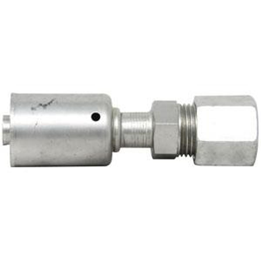 Fitting, Straight Compression (Repairs English Tubing) Steel Beadlock