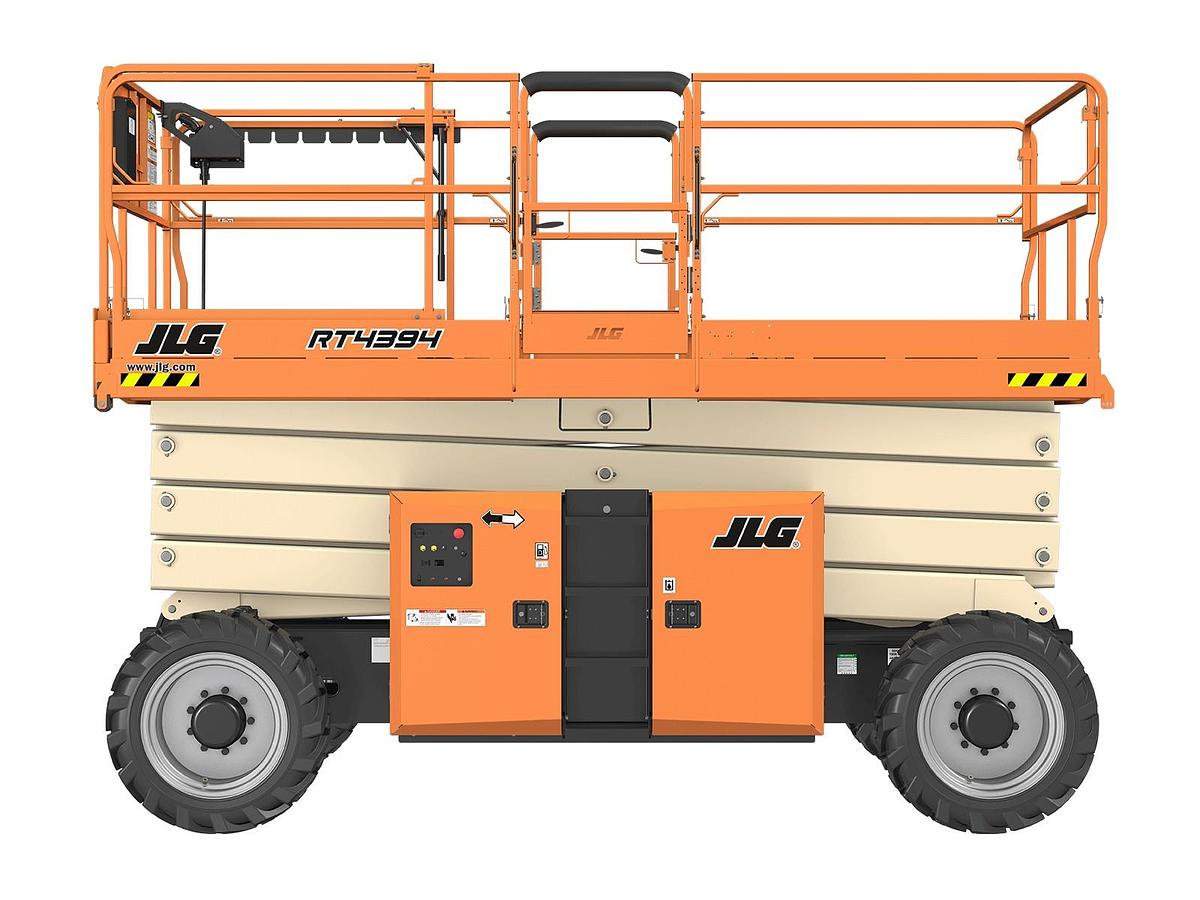 Used Rough Terrain Scissor Lift, 36'–45' Wide Deck