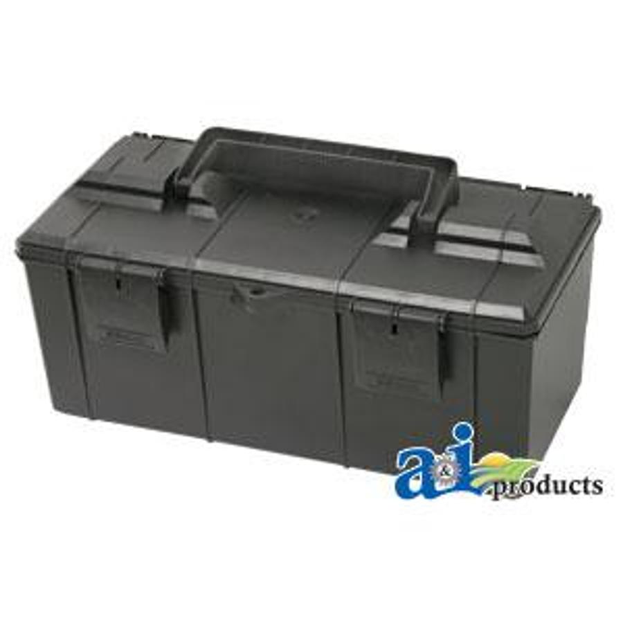 Tool Box, Plastic; 12.625" X 6.625" X 5.250"