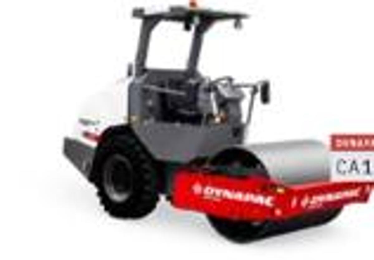 Used Ride-On Single Drum Roller, 5–6 Ton, 54" Width