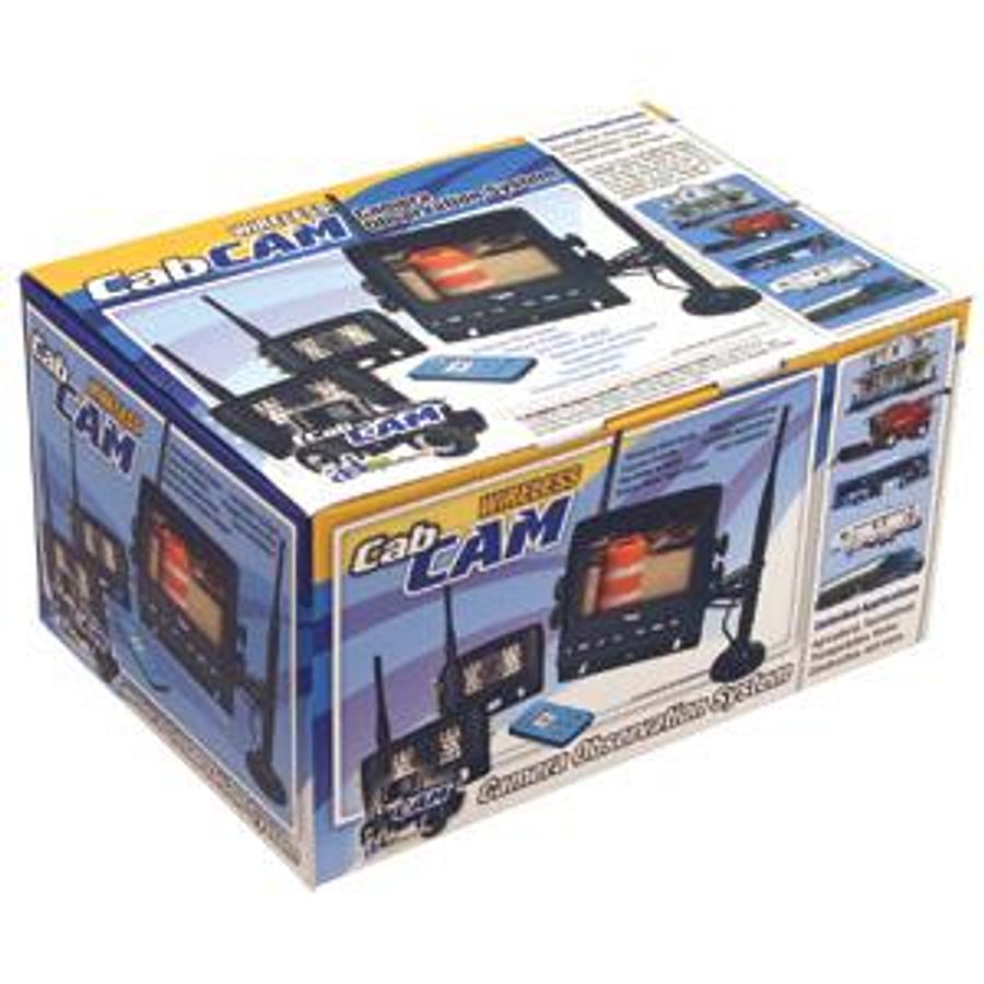 CabCAM Video System, Wireless (Includes 7" Monitor and 2 Cameras)