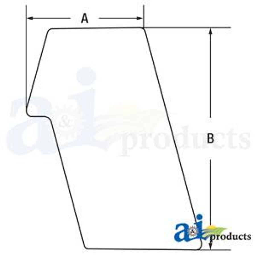 Glass, LH Rear Stationary