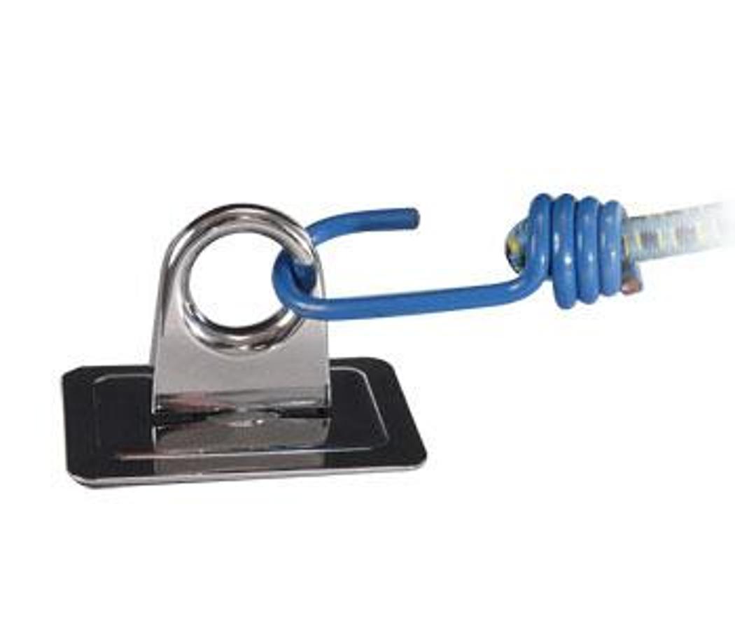 PRO GRIP Anchor Point, Chrome, w/ Toggle Bolt (2 per pack)