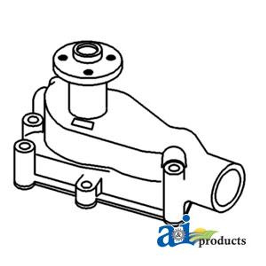 Assembly, Water Pump w/ Backplate