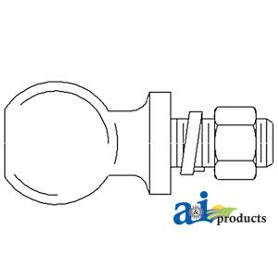 Ball, 2" Cold Forged Hitch, 3,000#