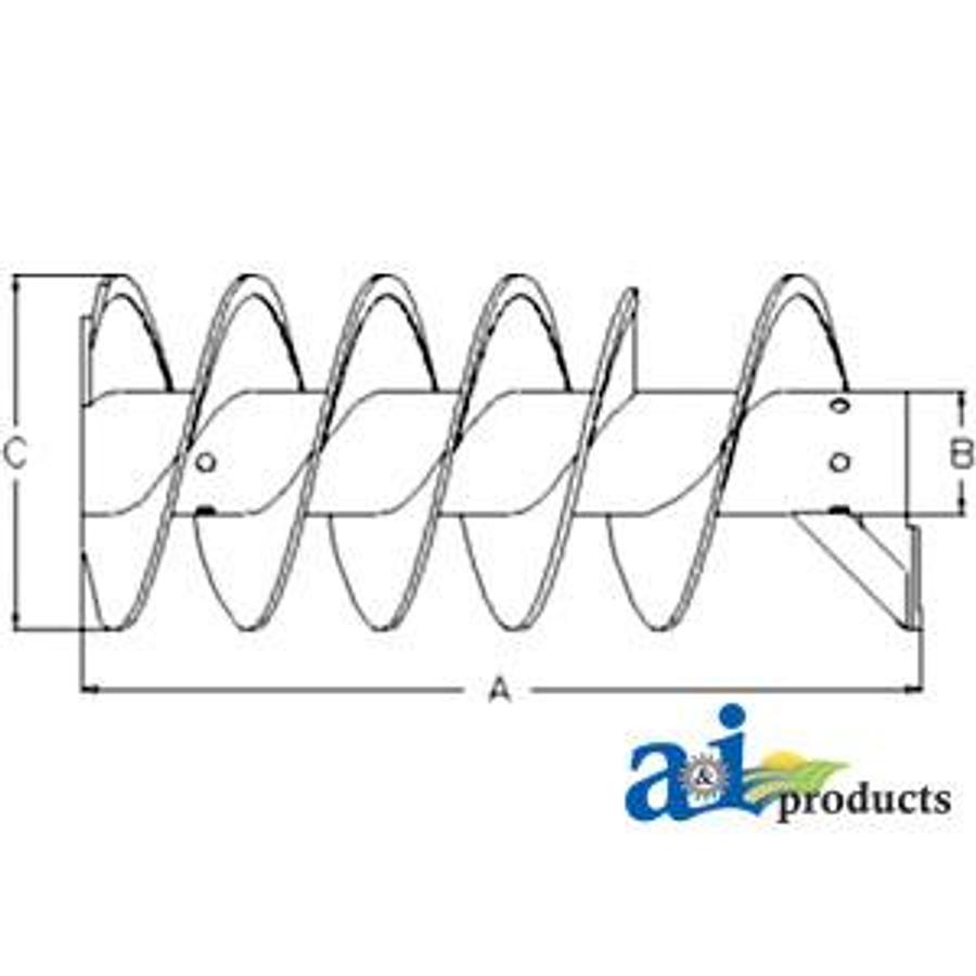 Auger, Vertical Unloading (Std. Wear)