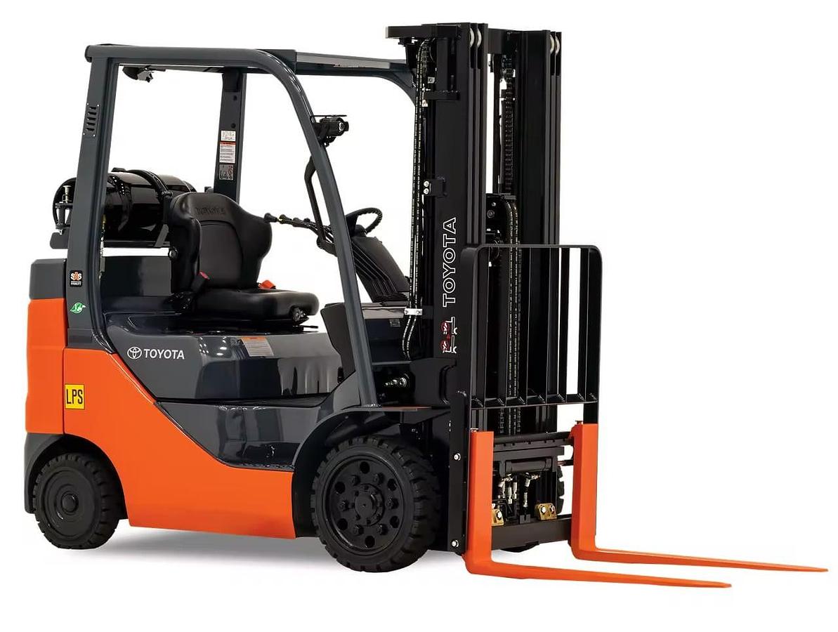 Used Industrial Forklift 5,000 lbs, Propane