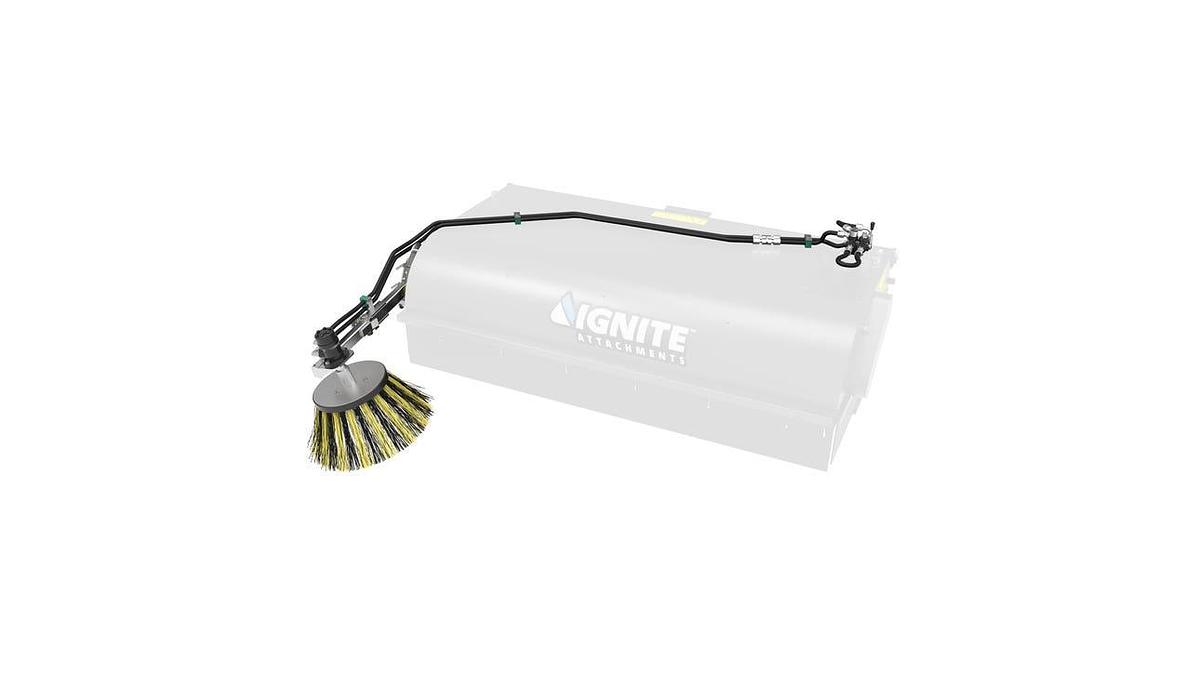 Sweeper Bucket Gutter Brush Accessory