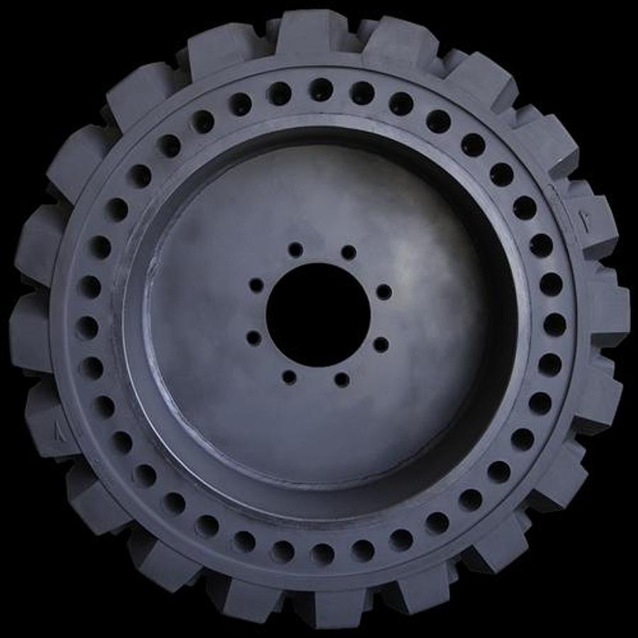 Prowler ProFlex Solid Tires and Wheels - 12x16.5