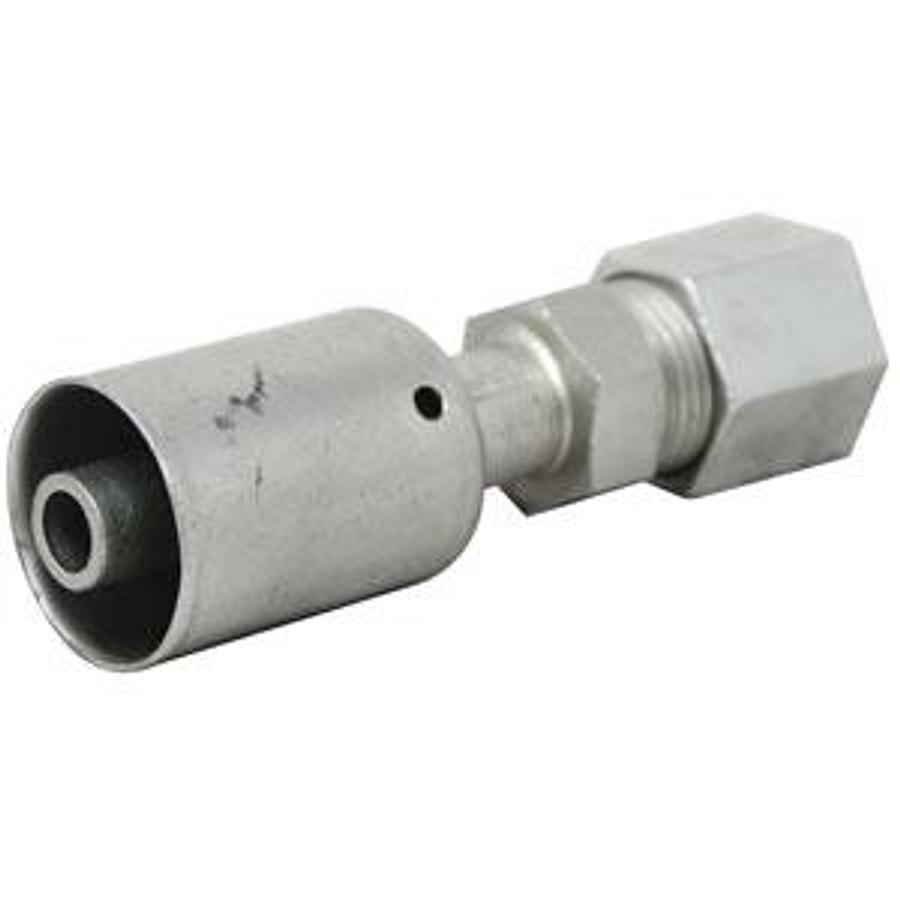 Fitting, Straight Compression (Repairs English Tubing) Steel Beadlock