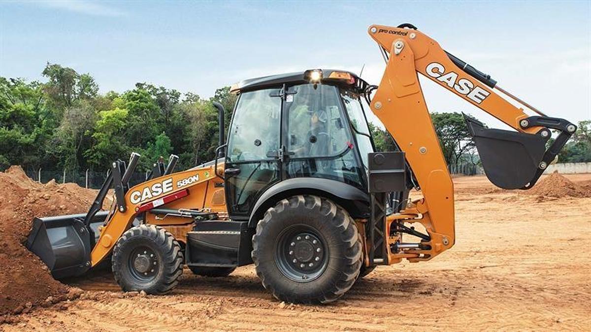 Used Backhoe Loader 90–99 hp, Standard Stick