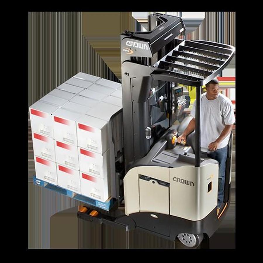 Used Reach Truck Stand-Up 3,000–3,999 lbs, Electric