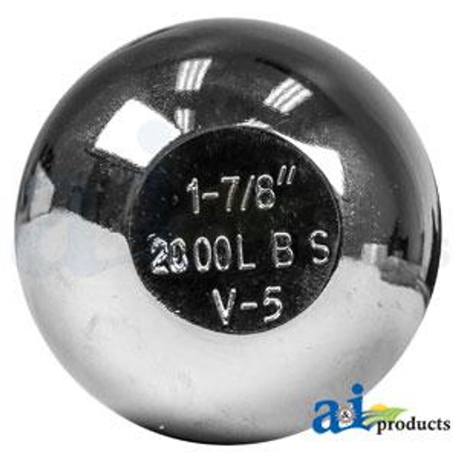 Ball, 1-7/8" Cold Forged Hitch, 2,000#