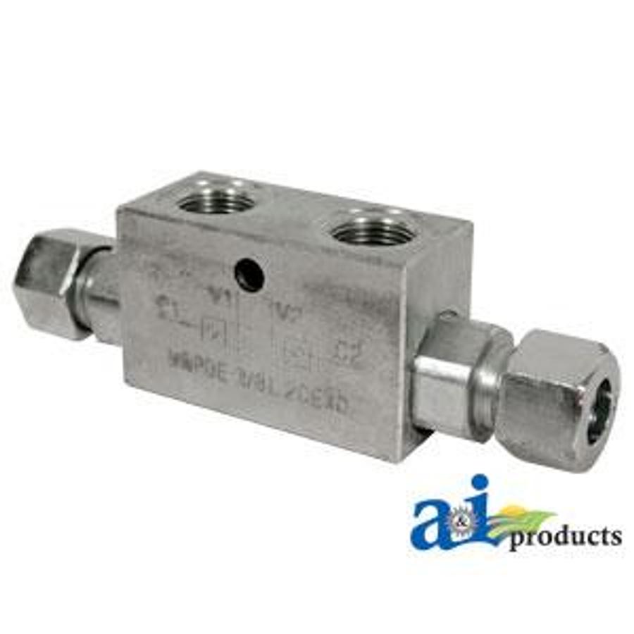 Double Pilot Check Valve; 3/8" BSP Thread