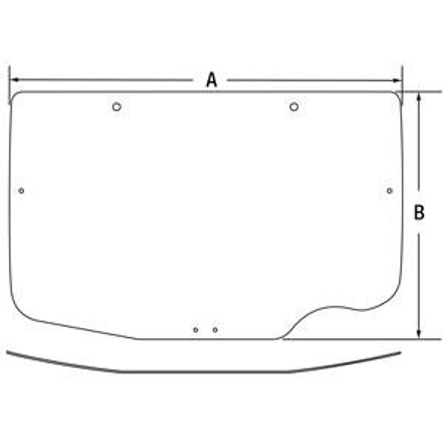 Glass, Rear