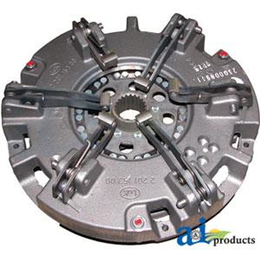 Pressure Plate: 12", 6 lever, cast iron, indep PTO