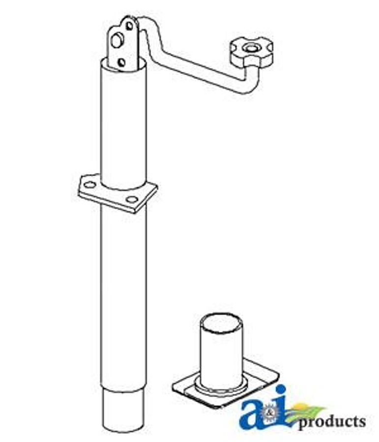 Jack, Trailer & Imp., A-Frame Mount (5000 Lb.)