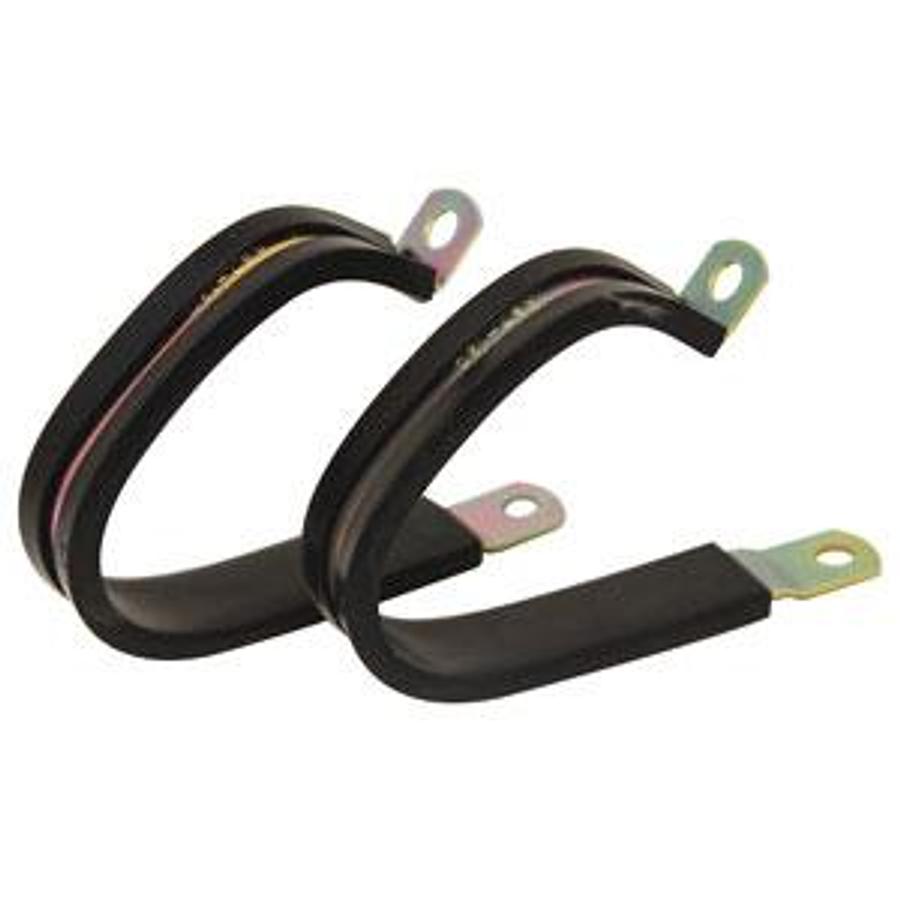 Rubber Covered Double Hose Clamp