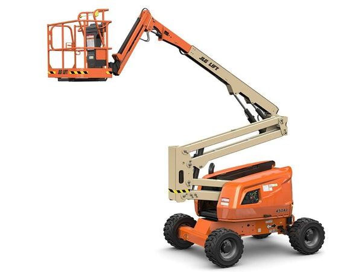 Used Articulating Boom Lift, 40'–45' IC