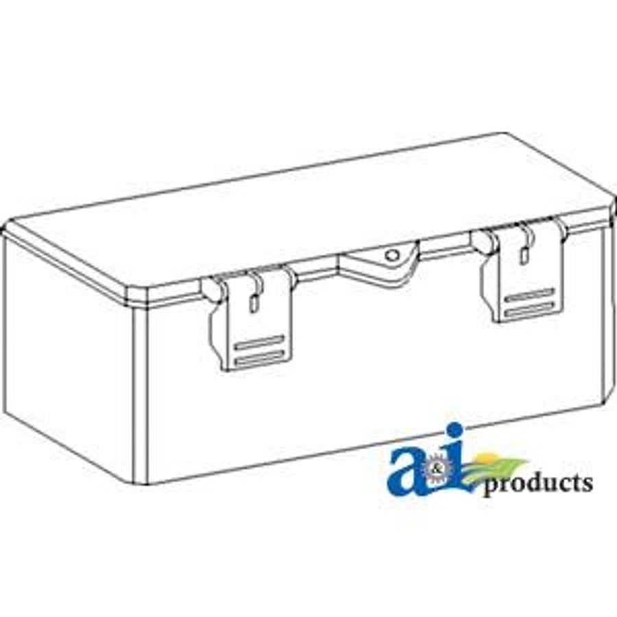 Tool Box, Plastic; 11.500" X 4.750" X 4.250"