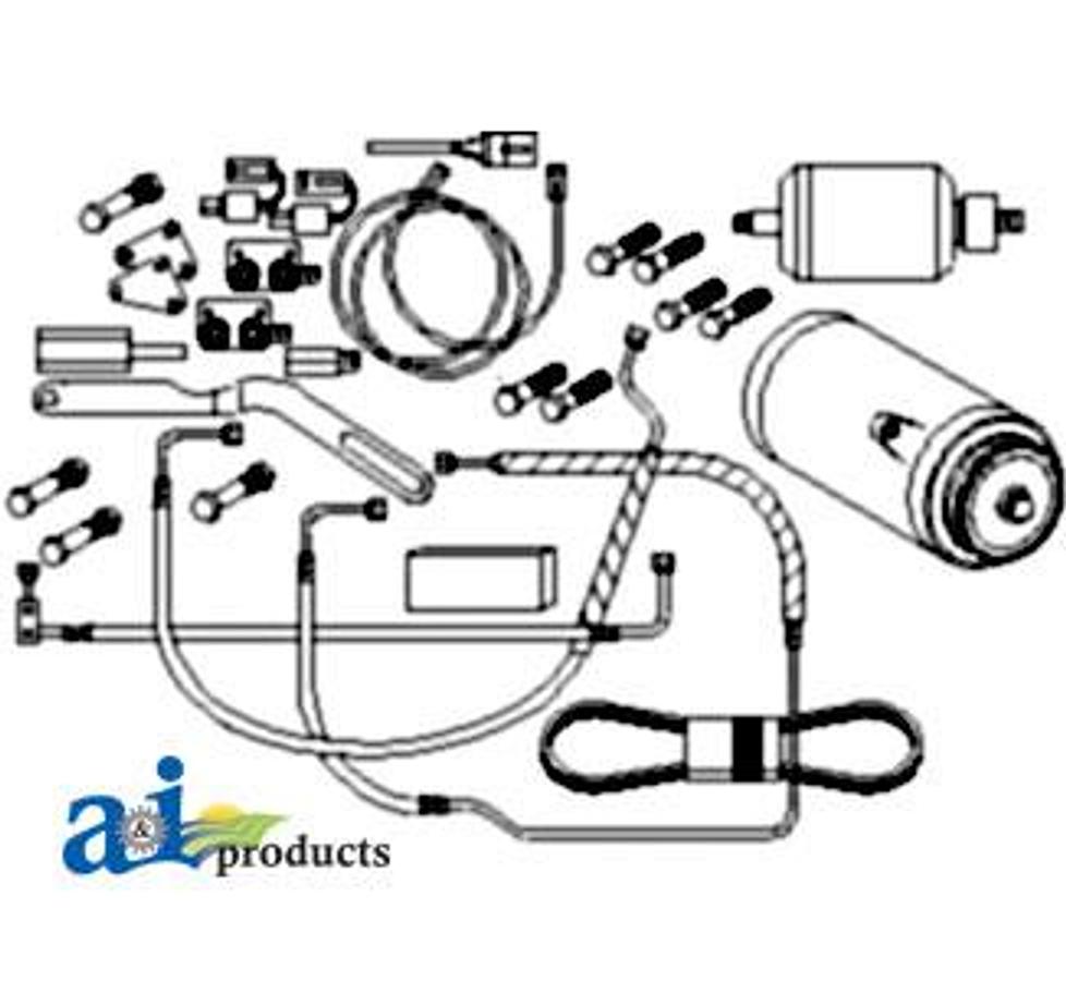 A6 Conversion Kit (Includes New Denso Style Compressor)