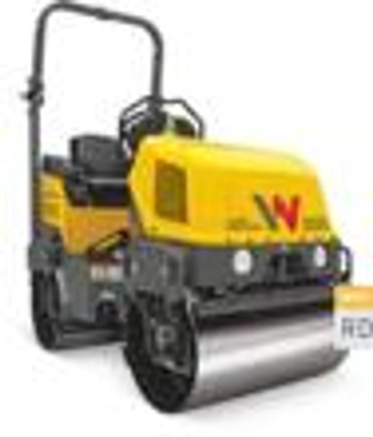 Used Ride-On Double Drum Roller, 1.5 ton, 36" Width
