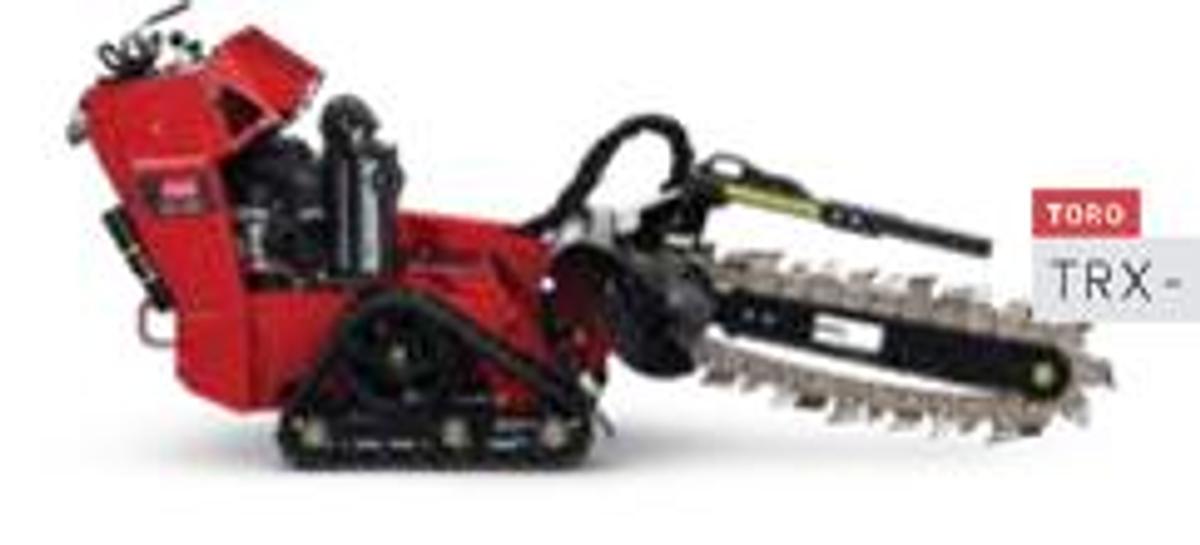 Used Tracked Walk Behind Trencher
