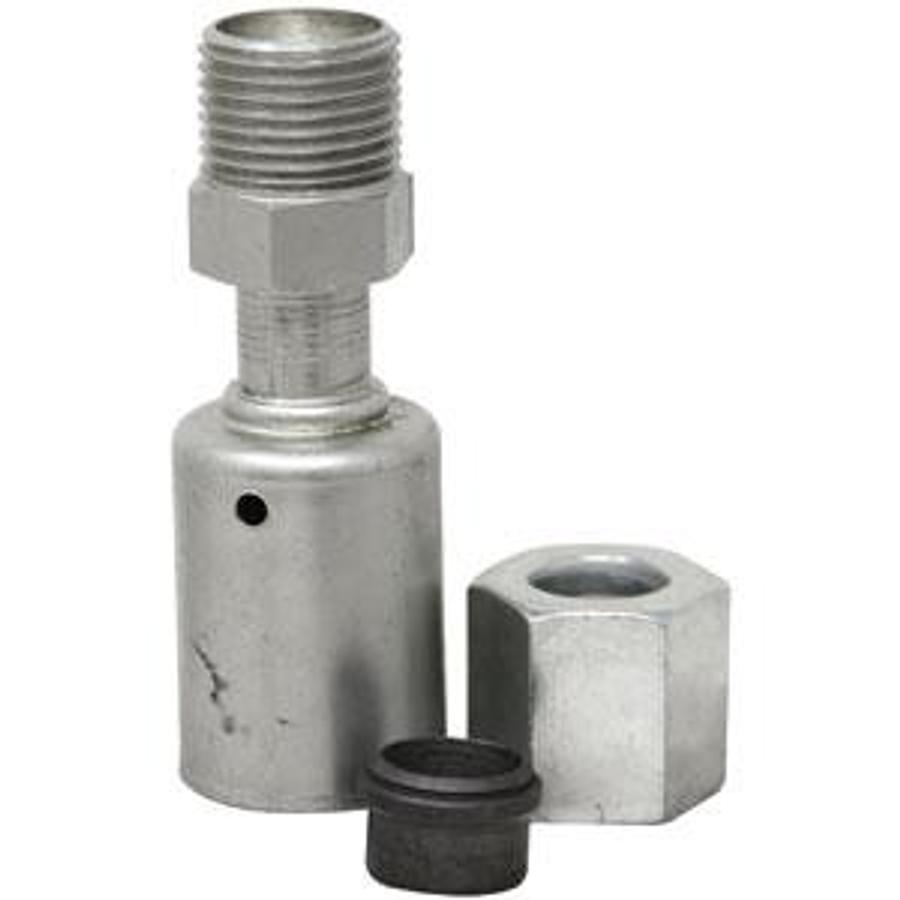 Fitting, Straight Compression (Repairs English Tubing) Steel Beadlock