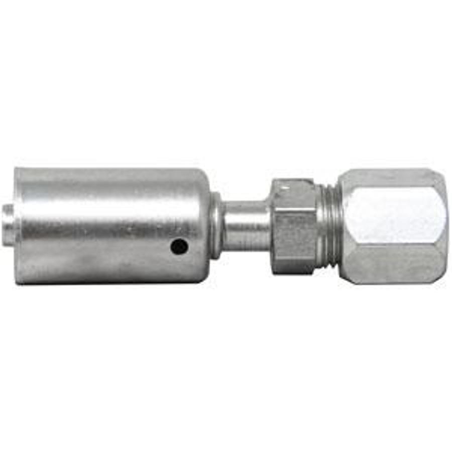 Fitting, Straight Compression (Repairs English Tubing) Steel Beadlock