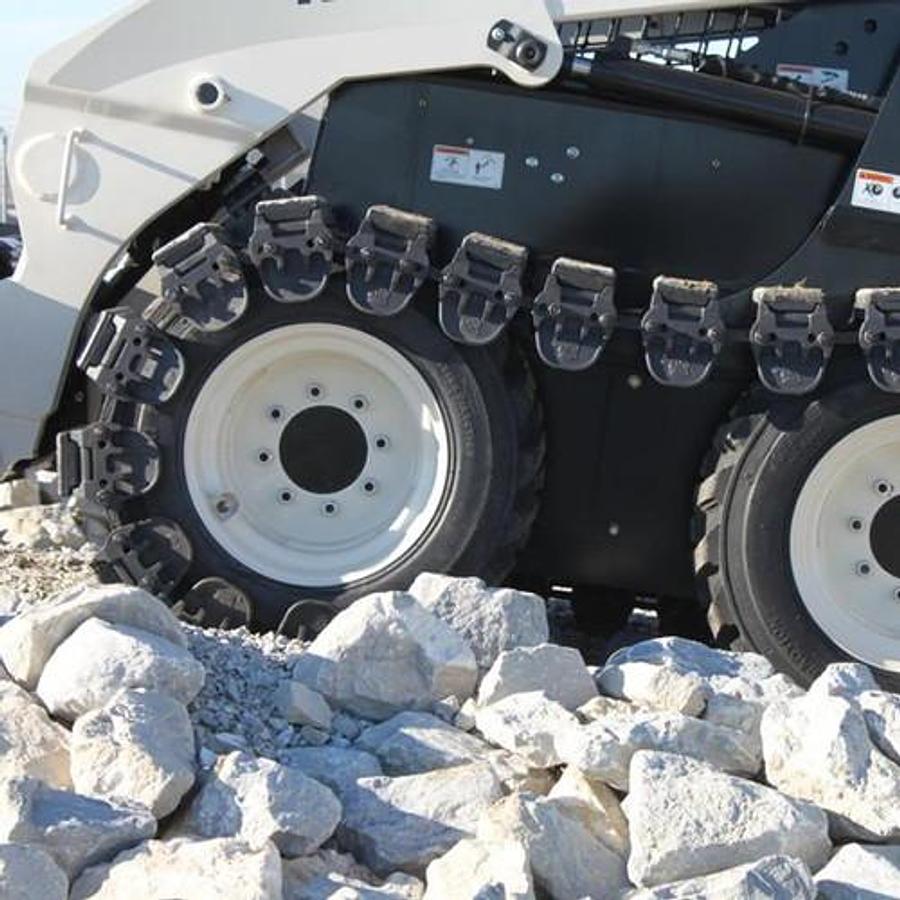 10 Inch Fusion Over The Tire Tracks With Rubber Pads