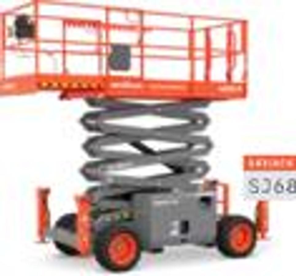 Used Rough Terrain Scissor Lift, 30'–35'