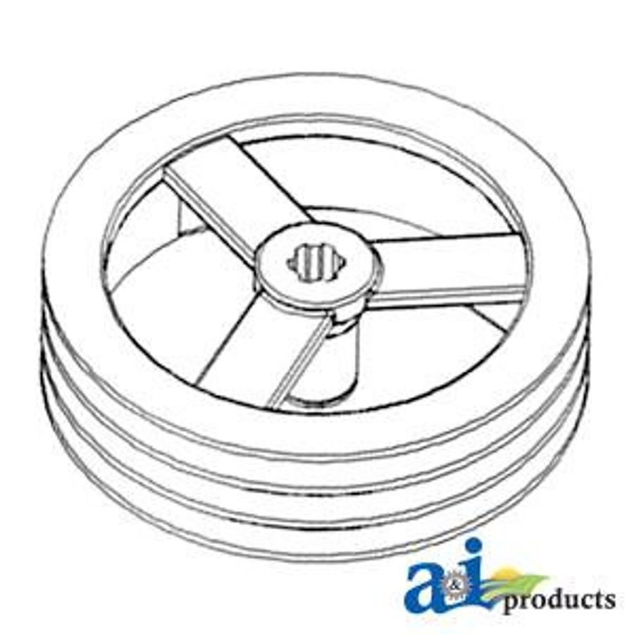 Pulley, Jackshaft Drive, Feeder