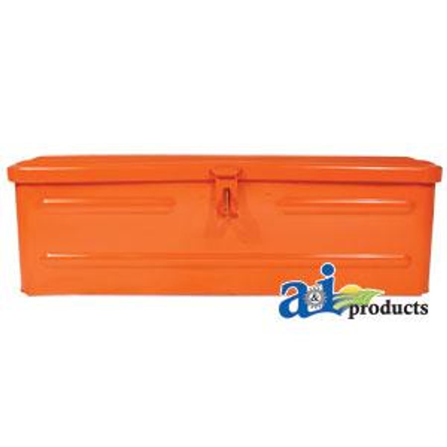 Tool Box, Orange Metal