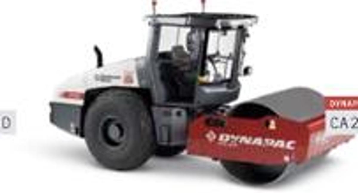 Used Ride-On Single Drum Roller, 10–12 Ton, 84" Width