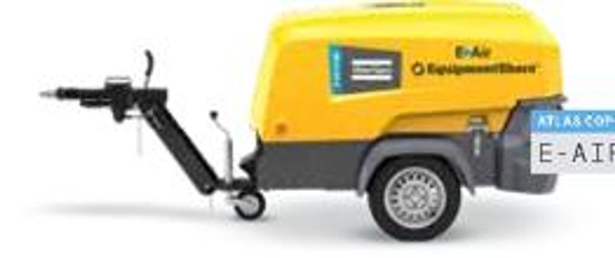 Used Electric Air Compressor 185 CFM