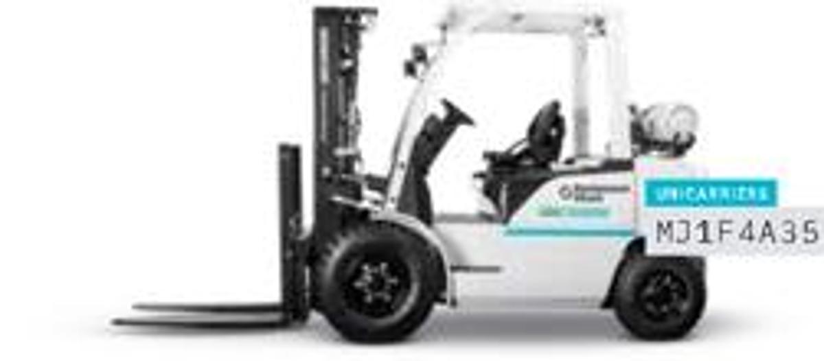 Used Industrial Forklift 8,000 lbs, Dual Fuel