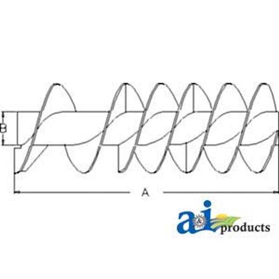 Auger, Unloading, Vertical (HIgh Wear)