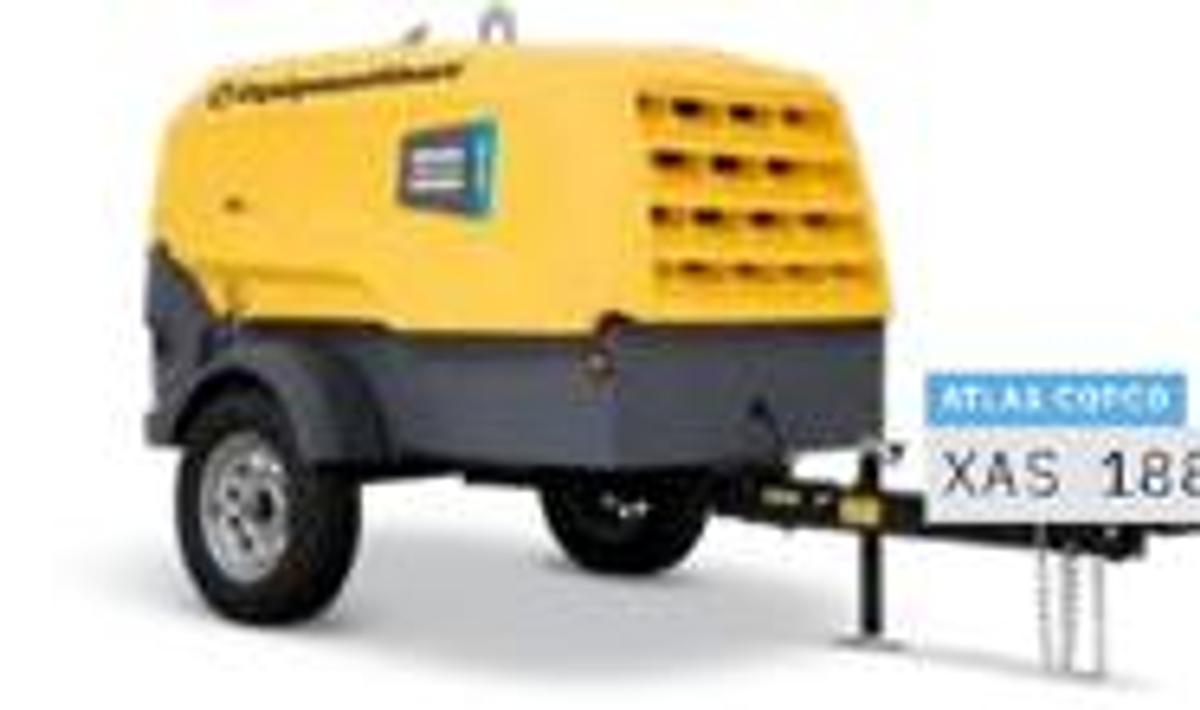 Used Diesel Air Compressor 185 CFM