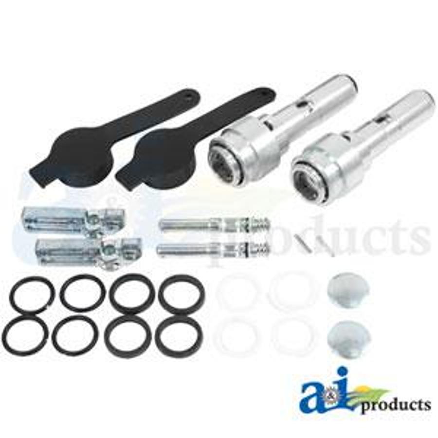 Conversion Kit, JD Remote Couplers to ISO Remote Couplers